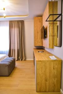 Postel nebo postele na pokoji v ubytování Hotel Jurgen