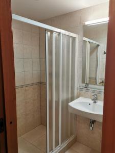 Ein Badezimmer in der Unterkunft Alebinas