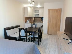 A kitchen or kitchenette at Borovets Gardens Apartment A27