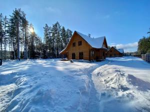 Całoroczne domy z bala - CASA DEL CZYŻYK v zime