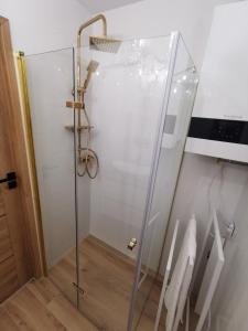 Kúpeľňa v ubytovaní APARTAMENT NA WZGÓRZU