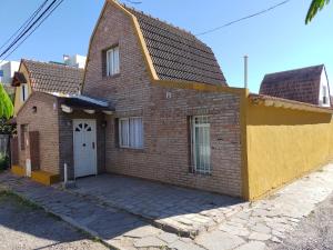 Bygningen som feriehuset ligger i