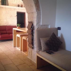 Zona d'estar a B&B Via dei Trulli