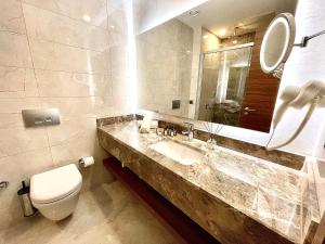 Koupelna v ubytování Türkmen Riverside Hotel Adana