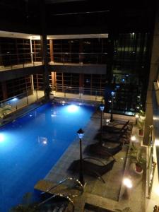 Bazén v ubytování Panglao Alona Suites nebo v jeho okolí