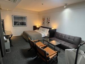 Χώρος καθιστικού στο JS Boutique Hotel