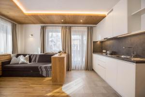 Kuchyň nebo kuchyňský kout v ubytování Runcac Apt Plaies