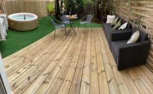 Posezení v ubytování Nouveauté - L'Oasis - T3 - 70 M2 - Jacuzzi