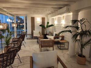Uma área de estar em Hotel Don Diego