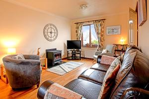 Seating area sa Charming Cottage near Cartmel with free Spa access