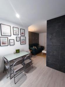 A seating area at Apartamento en Alicante La Casa Azul