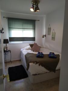 A bed or beds in a room at reina sofia 45