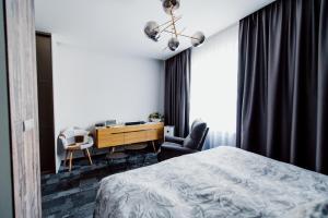 Postel nebo postele na pokoji v ubytování Hotel Color