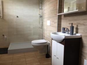 Kúpeľňa v ubytovaní Apartamenty Gdynia