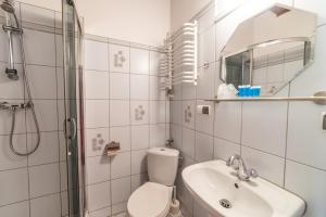 A bathroom at Pensjonat Mikołajki
