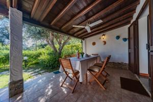 Κήπος έξω από το Villa Nicola