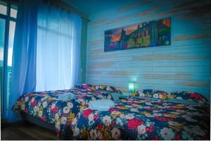 Postel nebo postele na pokoji v ubytování Hotel Real de Lua