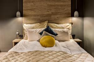 Postel nebo postele na pokoji v ubytování Canyon Hotell
