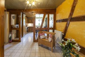 Posezení v ubytování Gîte La Glycine
