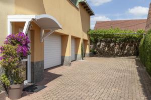Zahrada ubytování Gîte La Glycine