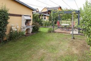Zahrada ubytování Gîte La Glycine