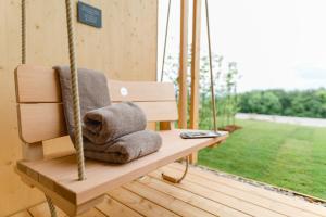 Posezení v ubytování Ratscher Landhaus