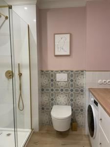 Kúpeľňa v ubytovaní Apartament Premium IV z Garażem