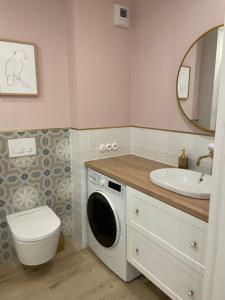 Kúpeľňa v ubytovaní Apartament Premium IV z Garażem