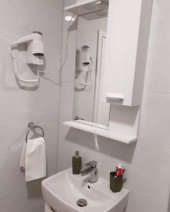 Koupelna v ubytování Apartman Planinski Kutak