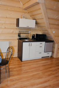 Kuchyňa alebo kuchynka v ubytovaní Apartamenty na starej drodze