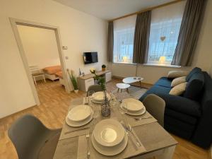 Część wypoczynkowa w obiekcie Apartmány Herc