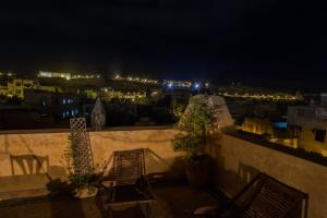 Balkón nebo terasa v ubytování Riad Noujoum Medina