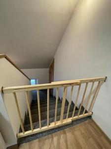Łóżko lub łóżka w pokoju w obiekcie Apartmány Herc