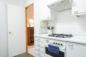 A kitchen or kitchenette at Apartments Plaza Mayor