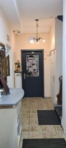 A kitchen or kitchenette at Hotel Lamm