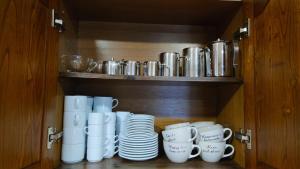 Coffee and tea making facilities at Casa Rural Betraunea