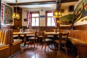 Posezení v ubytování Gaststätte Braustübchen