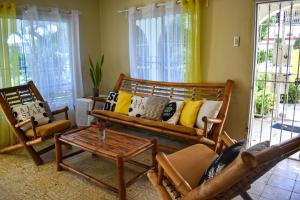 Posezení v ubytování Casa Tropical - Boca Chica