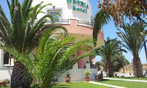 Zahrada ubytování Ostria Hotel