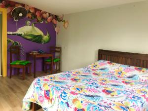 Postel nebo postele na pokoji v ubytování Chill Out Village