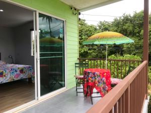 Balkón nebo terasa v ubytování Chill Out Village