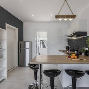 Kuchyň nebo kuchyňský kout v ubytování Luxury apartments SKALINADA near beaches, Tisno - Dalmatia