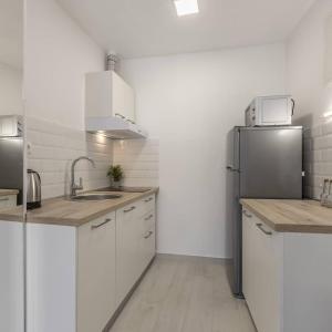 Kuchyň nebo kuchyňský kout v ubytování Luxury apartments SKALINADA near beaches, Tisno - Dalmatia