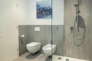 Ένα μπάνιο στο Beckenbinder Apartement Rosengarten +28 φωτογραφίες
