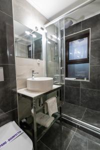 Koupelna v ubytování Hotel City IN