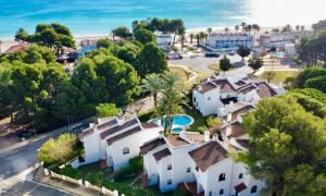 an aerial view of a villa with a resort at Arenda Pino Alto PLAYA2 in Hospitalet de l'Infant