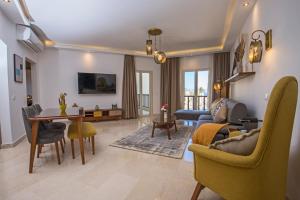 טלויזיה ו/או מרכז בידור ב-OSKENA Azzurra Sahl Hasheesh Hurghada