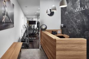 Pusat kecergasan dan/atau kemudahan kecergasan di Hotel Panoramika Design & Spa