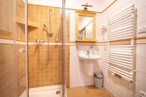 Kúpeľňa v ubytovaní Hotel Vyhlídka