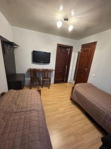 TV a/nebo společenská místnost v ubytování LIKE HOTEL